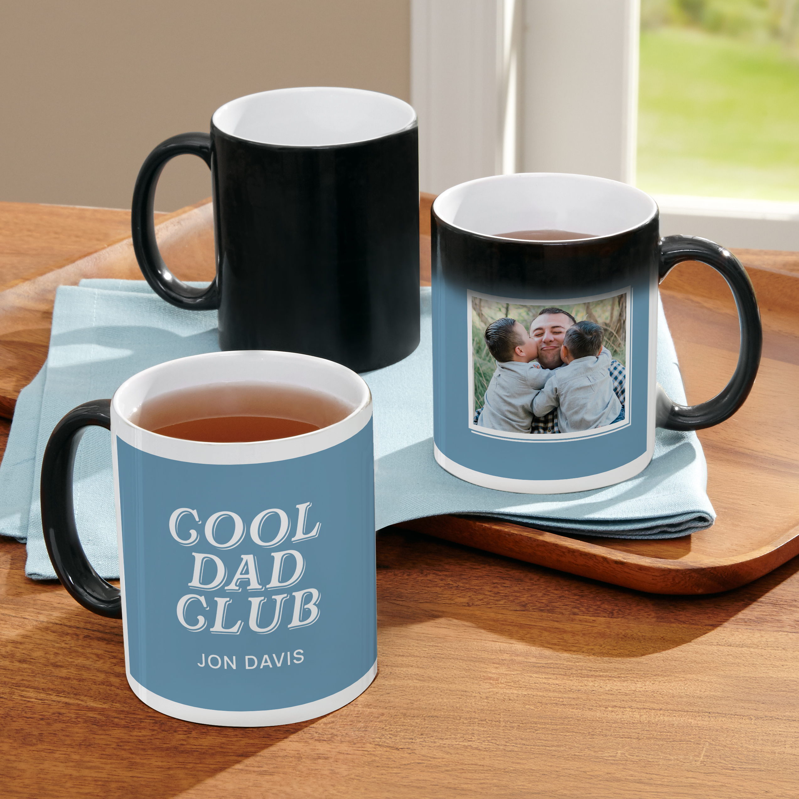 Cool Dad Club Photo Color Changing Mug