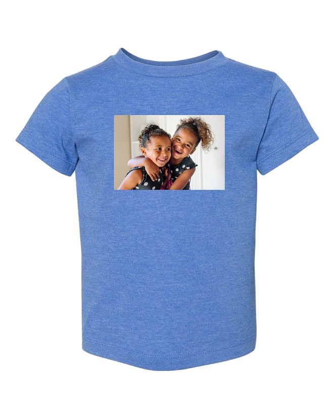 BELLA+CANVAS Toddler Picture-Perfect Photo T-Shirt