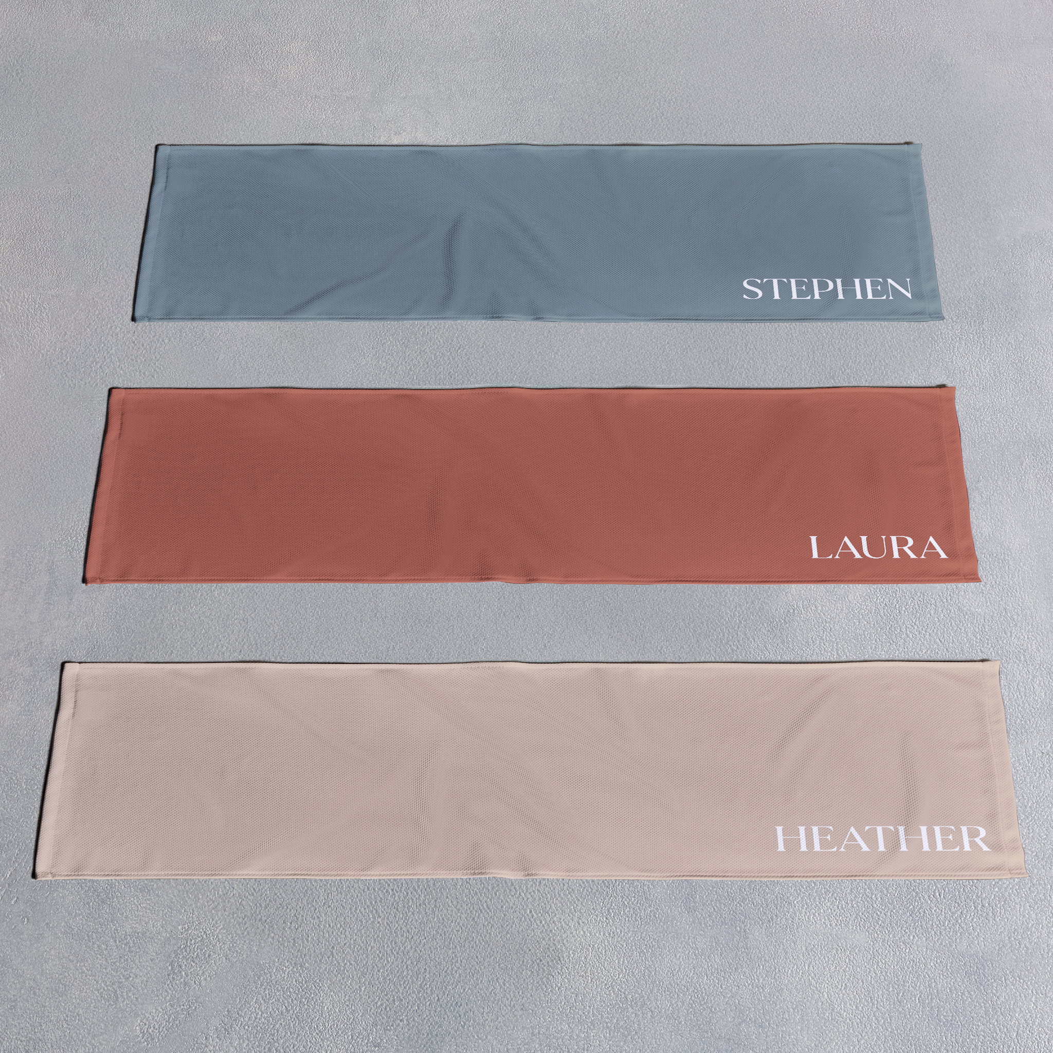 Simple Name Cooling Towel