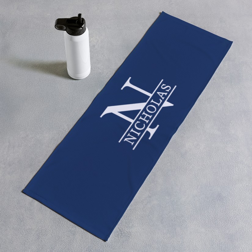 Name and Initial Cooling Towel