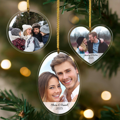Picture-Perfect Double-Sided Acrylic Ornament
