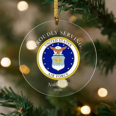 U.S. Air Force™ Emblem Round Ornament