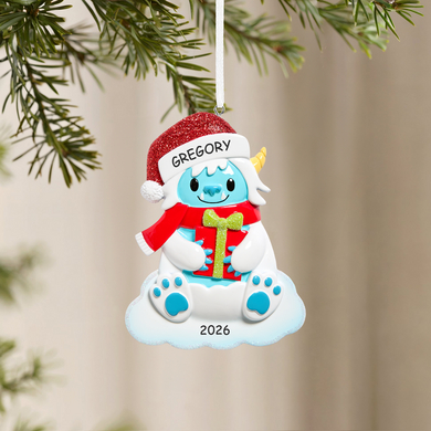 Yuletide Yeti Ornament
