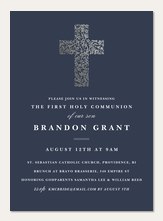 First Communion Invitations Simplytoimpress