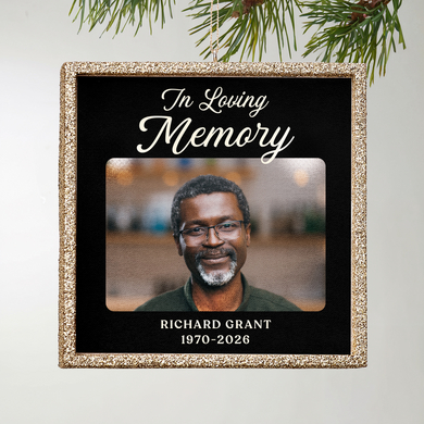 TwinkleBright® Memorial Photo Ornament