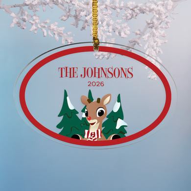 Rudolph® Holiday Oval Ornament