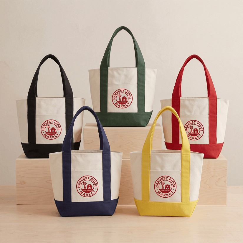 Signature Colorblock Tote Bag