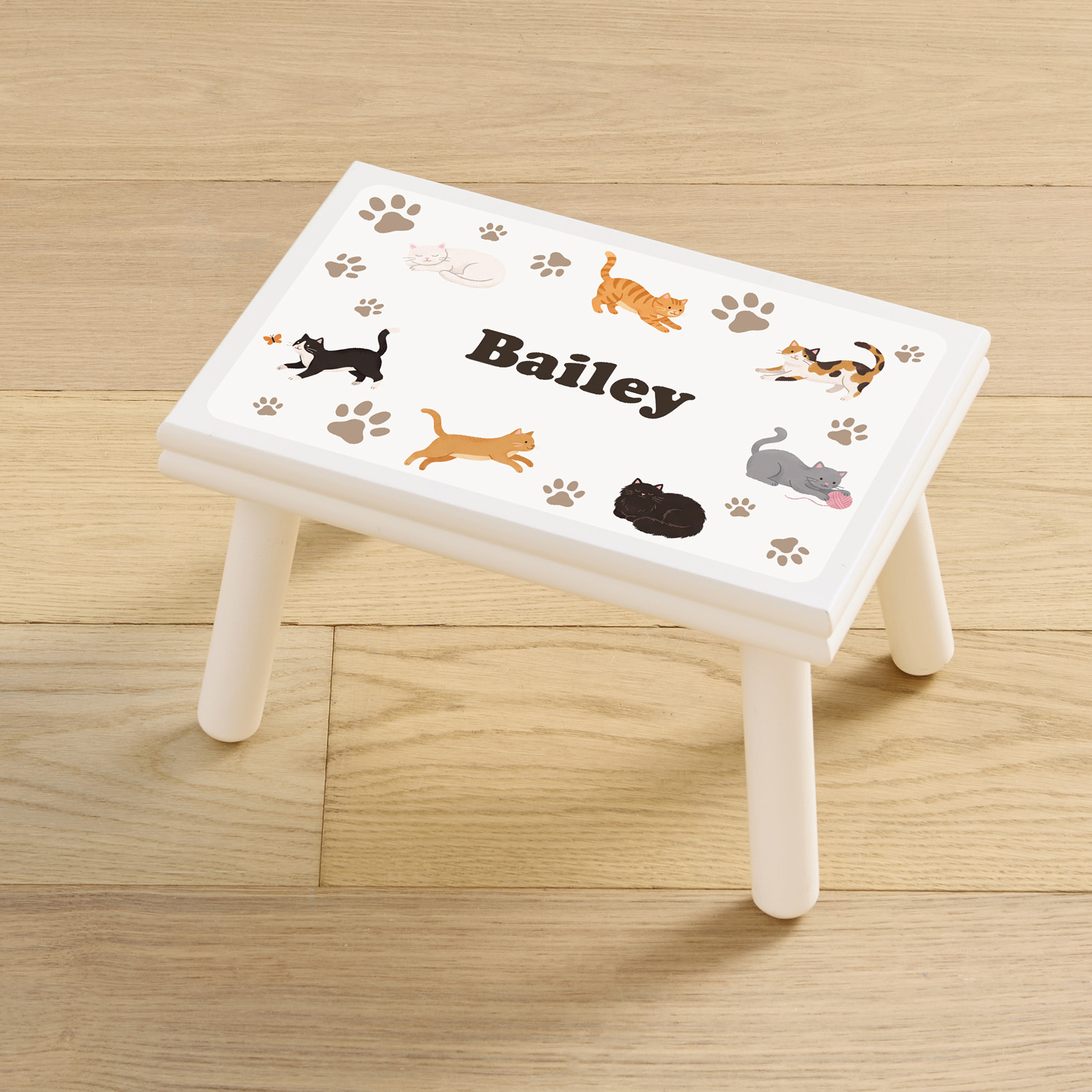 Cats and Dogs Step Stool