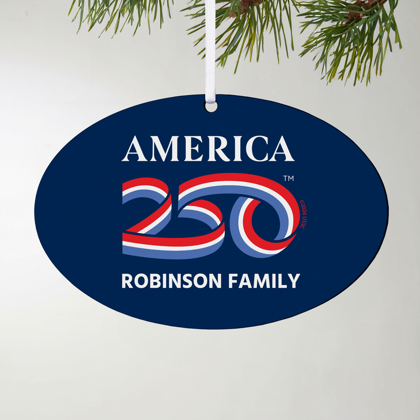 America250™ Oval Ornament