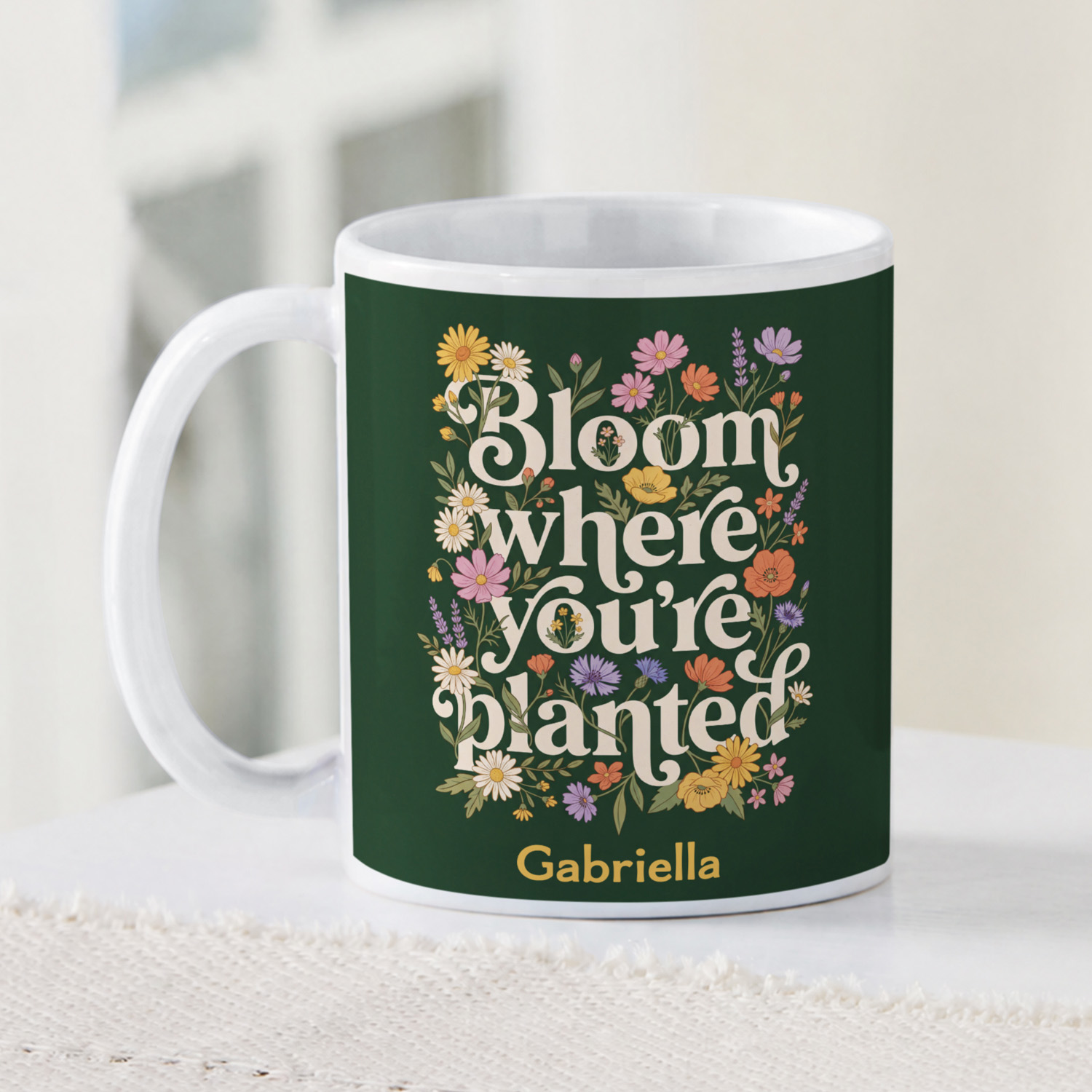 Bloom Where Planted Mug