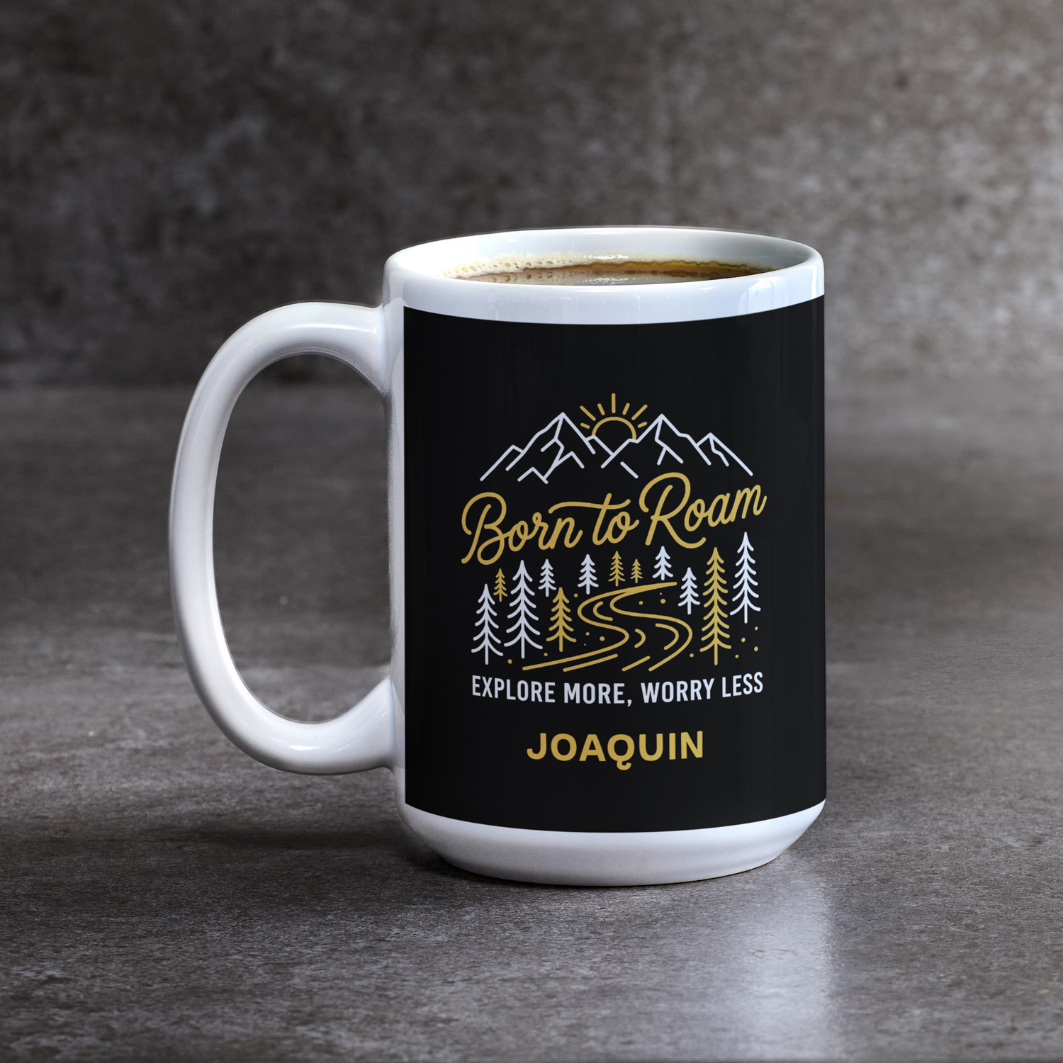Born to Roam Mug