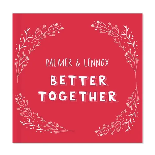 Better Together Personalized Book - Anniversary