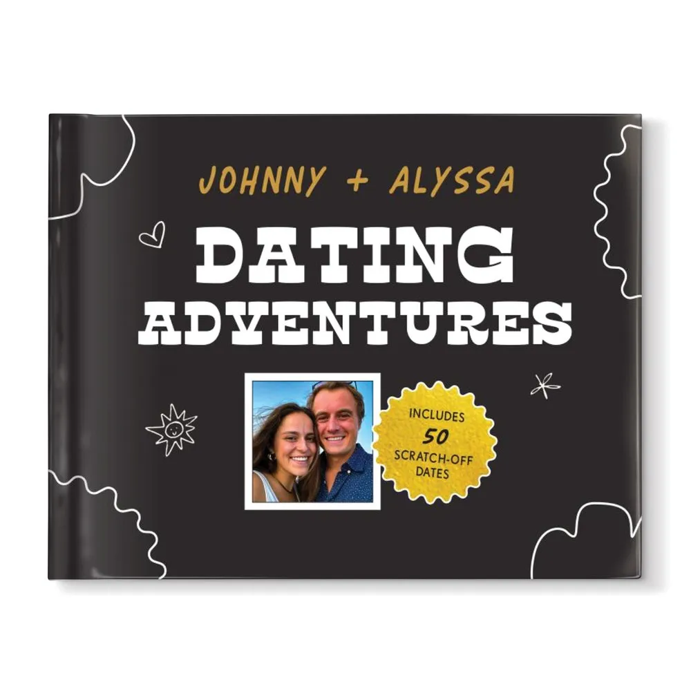 Our Dating Adventures Customized Scratch-Off Book
