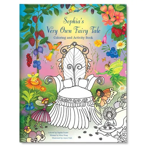 My Very Own Fairy Tale Personalized Coloring and Activity Book