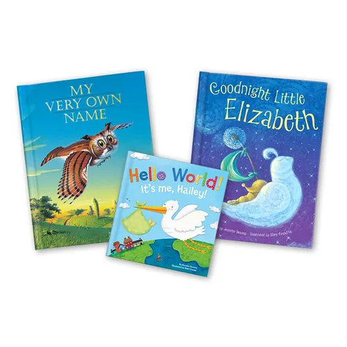 Welcome Baby Book Bundle Gift Set