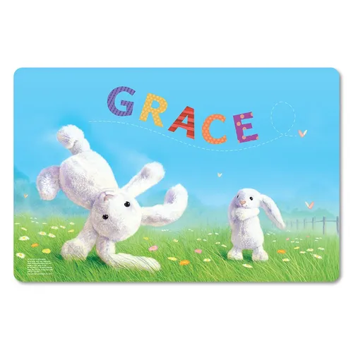 Snuggle Bunny Personalized Placemat