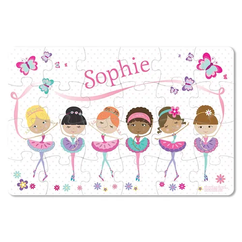 Prima Ballerina Personalized Puzzle - 24 Pieces
