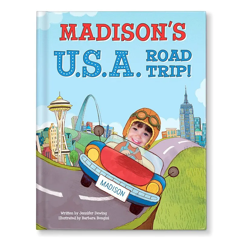 My U.S.A. Road Trip Personalized Book