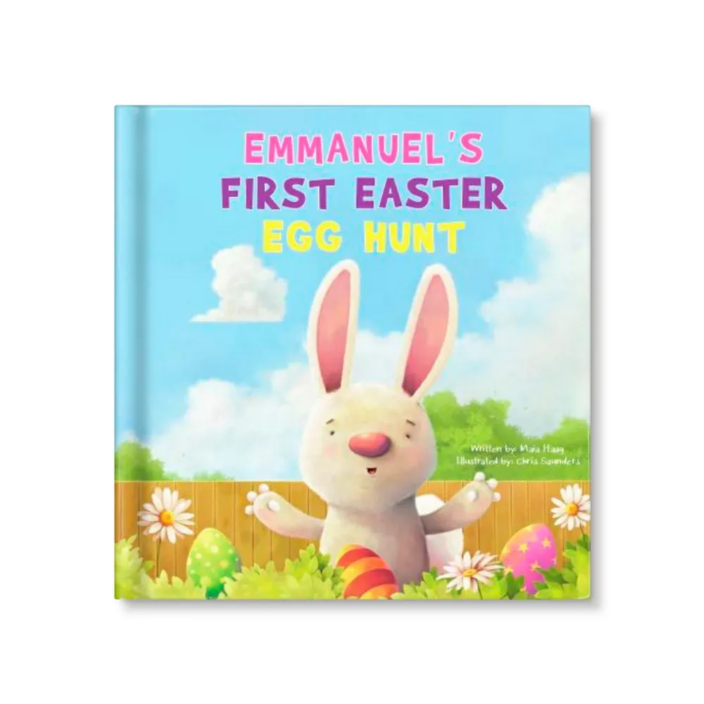 My First Easter Egg Hunt Personalized Board Book