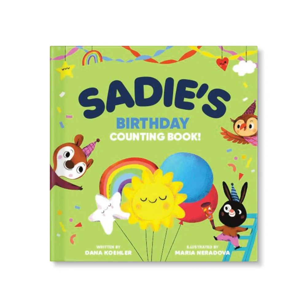 My Birthday Counting Personalized Board Book