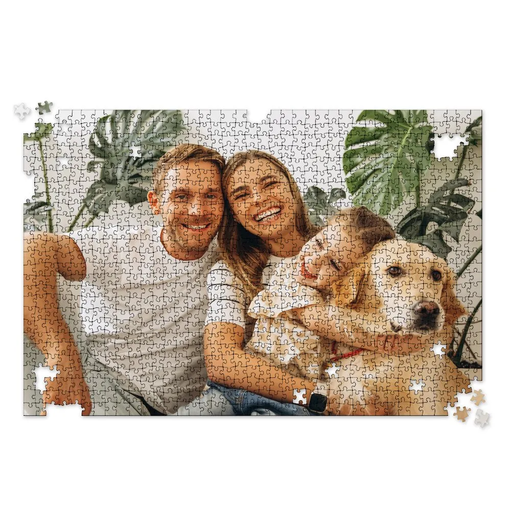 Personalized Pet Photo Puzzle, Landscape / Horizontal – 1,014 Pieces