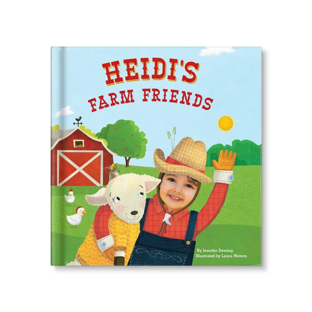 My Farm Friends Personalized Board Book