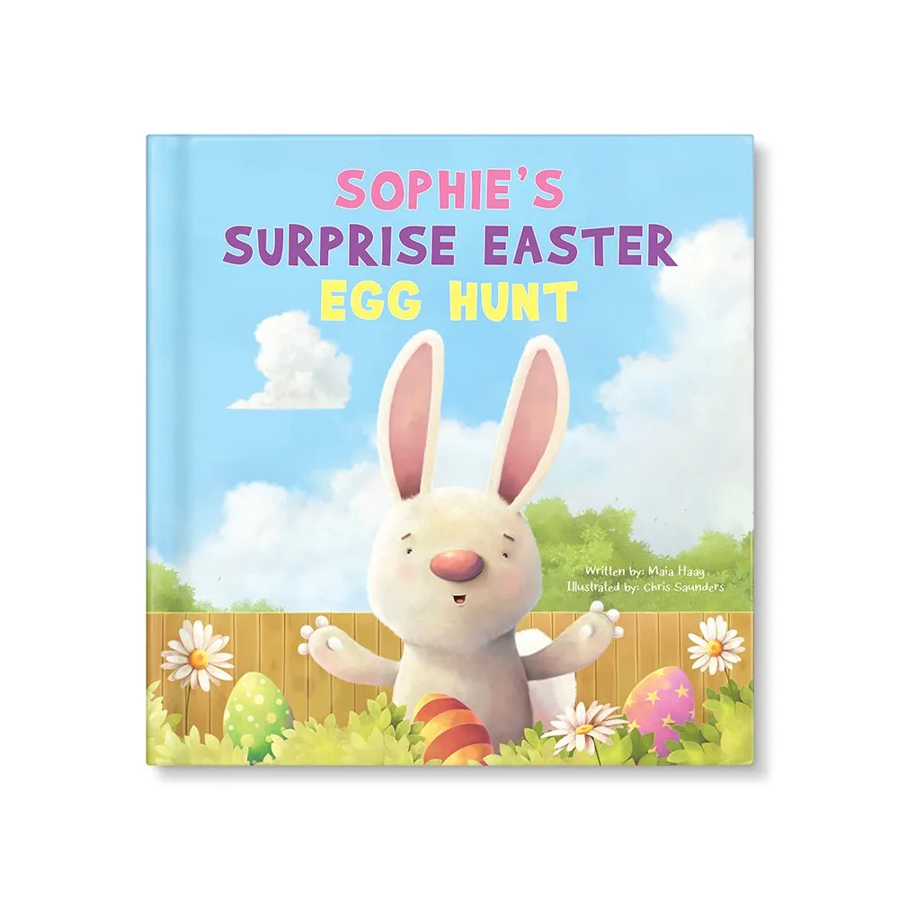 My Surprise Easter Egg Hunt Personalized Board Book