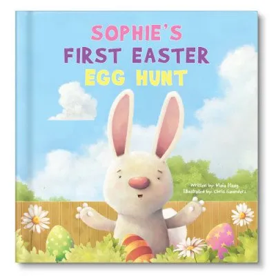 My First Easter Egg Hunt Personalized Board Book