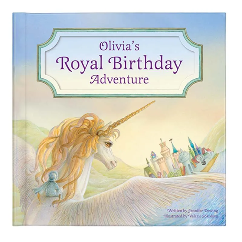 My Royal Birthday Adventure Personalised Book, Unicorn Edition