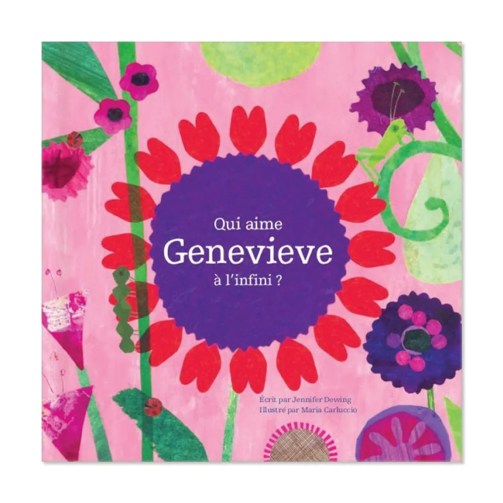 Qui m’aime à l’infini ? Livre Personnalisé - Rose