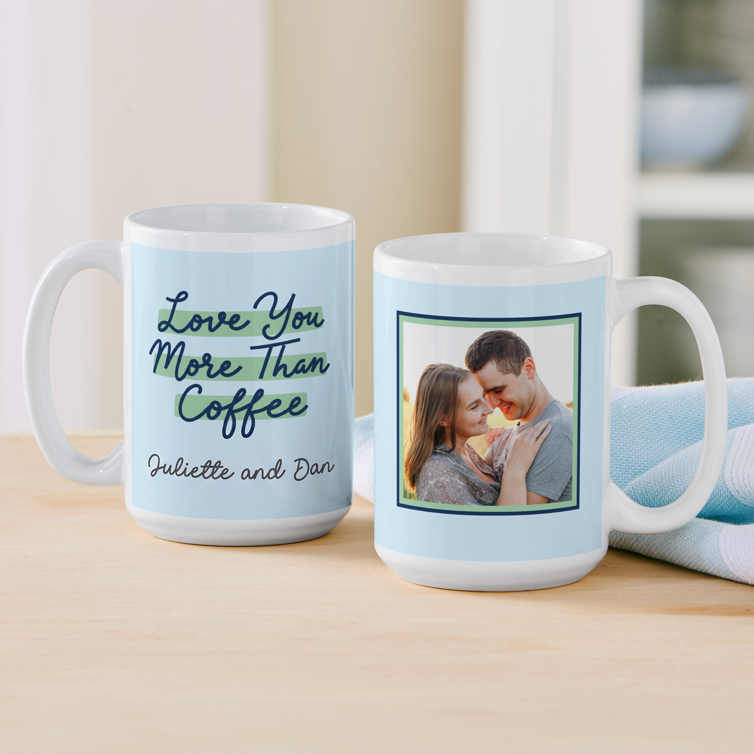 Love You More Photo Mug