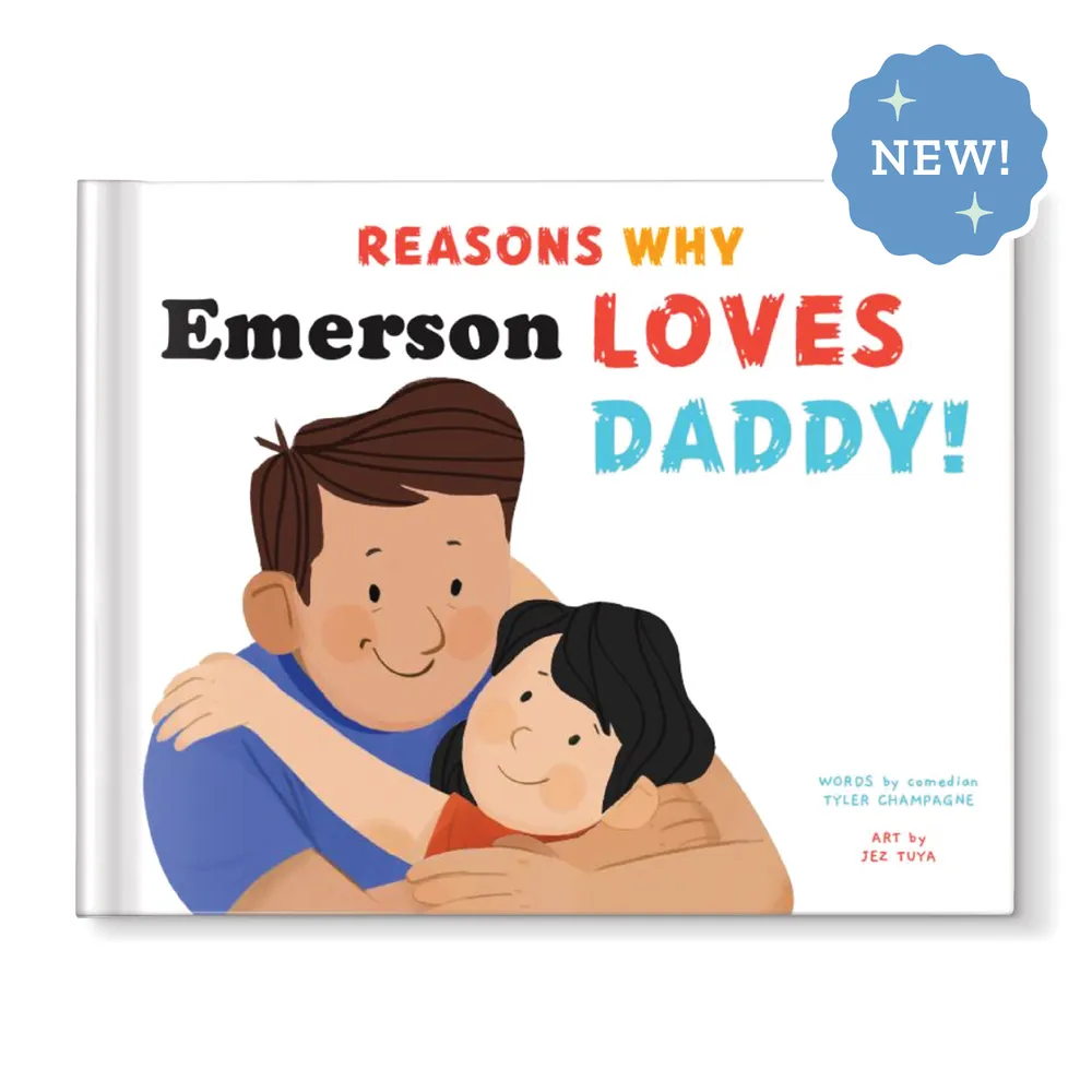 Reasons Why I Love Daddy Personalised Book