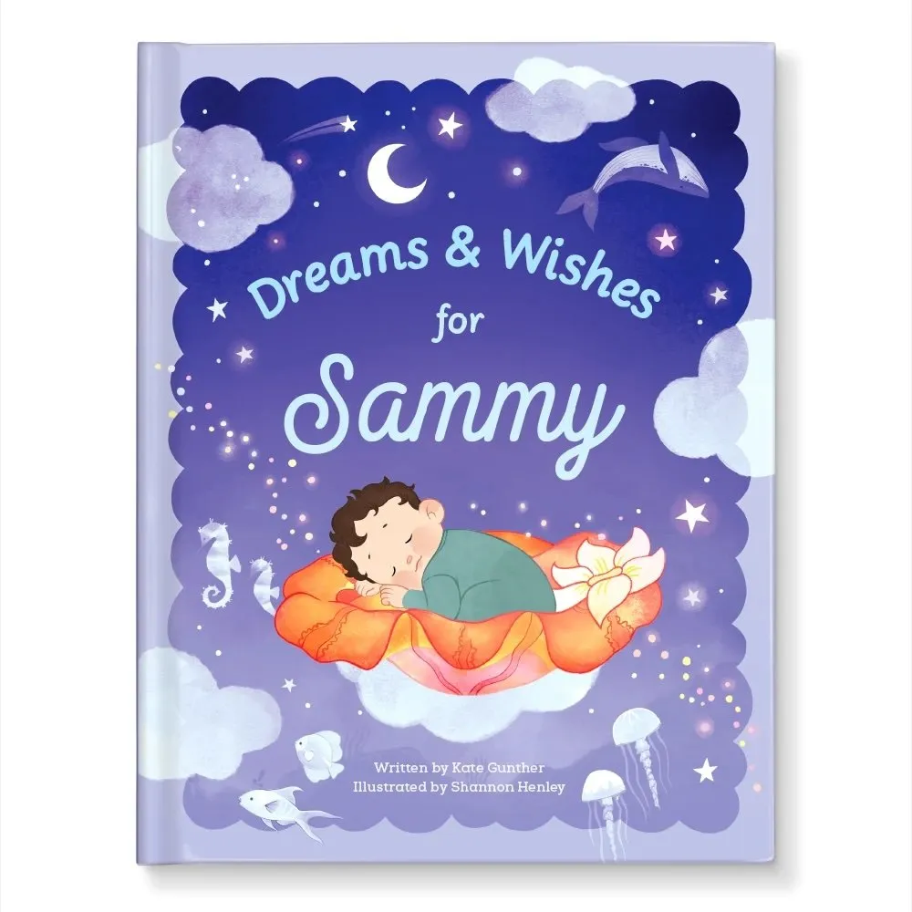 Dreams and Wishes for Baby Personalised Book