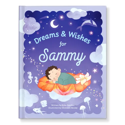 Dreams and Wishes for Baby Personalised Book