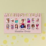 Baby's First 12 Months Frame