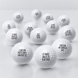 Any Message Golf Ball Sets