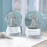 Silver Cross Keepsake Snow Globe