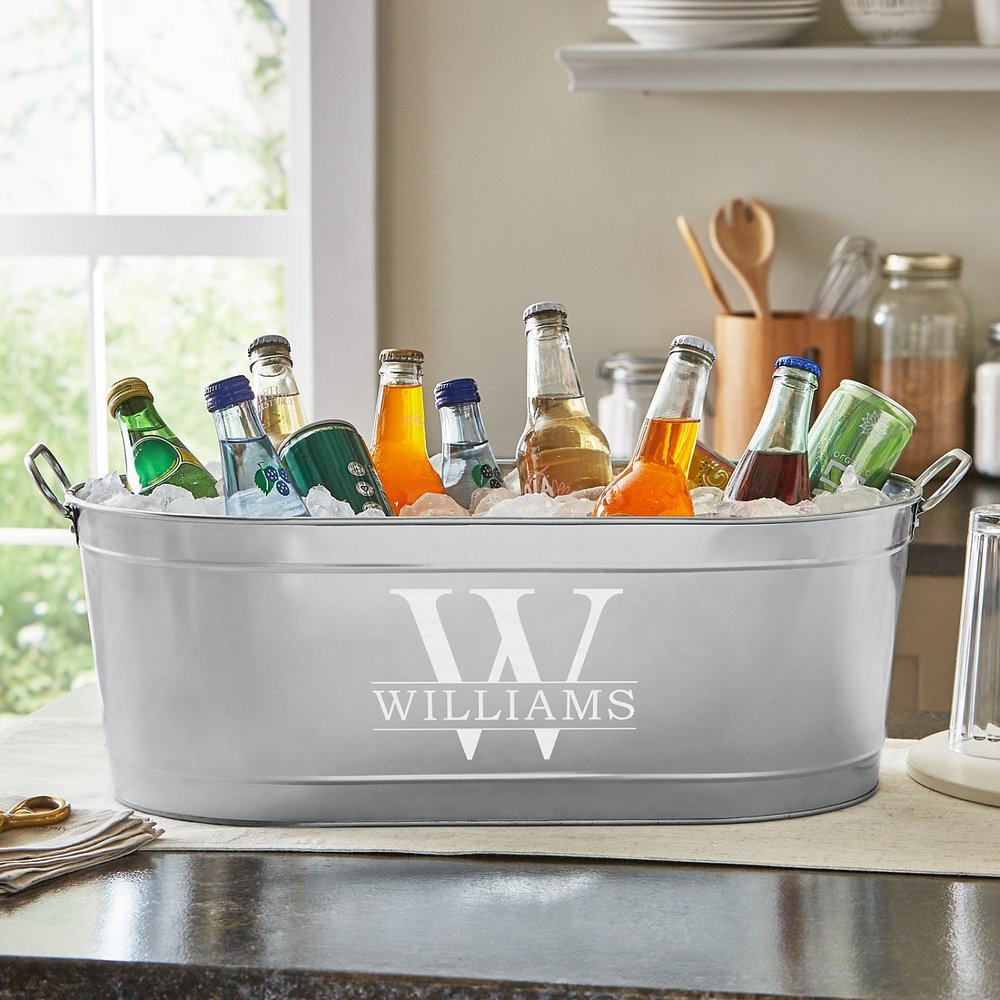 Name & Initial Beverage Tub
