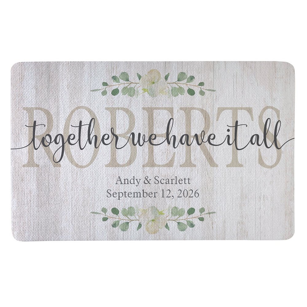 Together We Have It All Doormat - 17x27