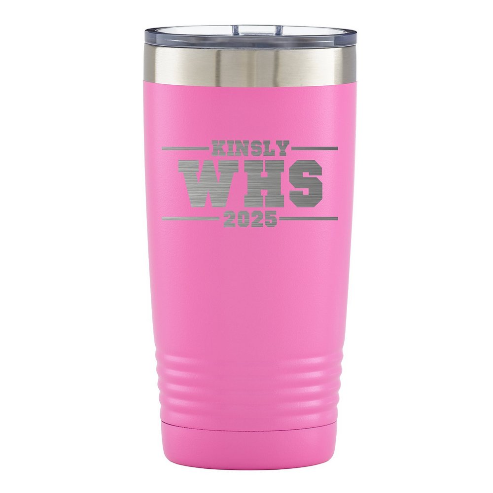 On-The-Go Graduation Insulated Tumbler - Pink School Pride