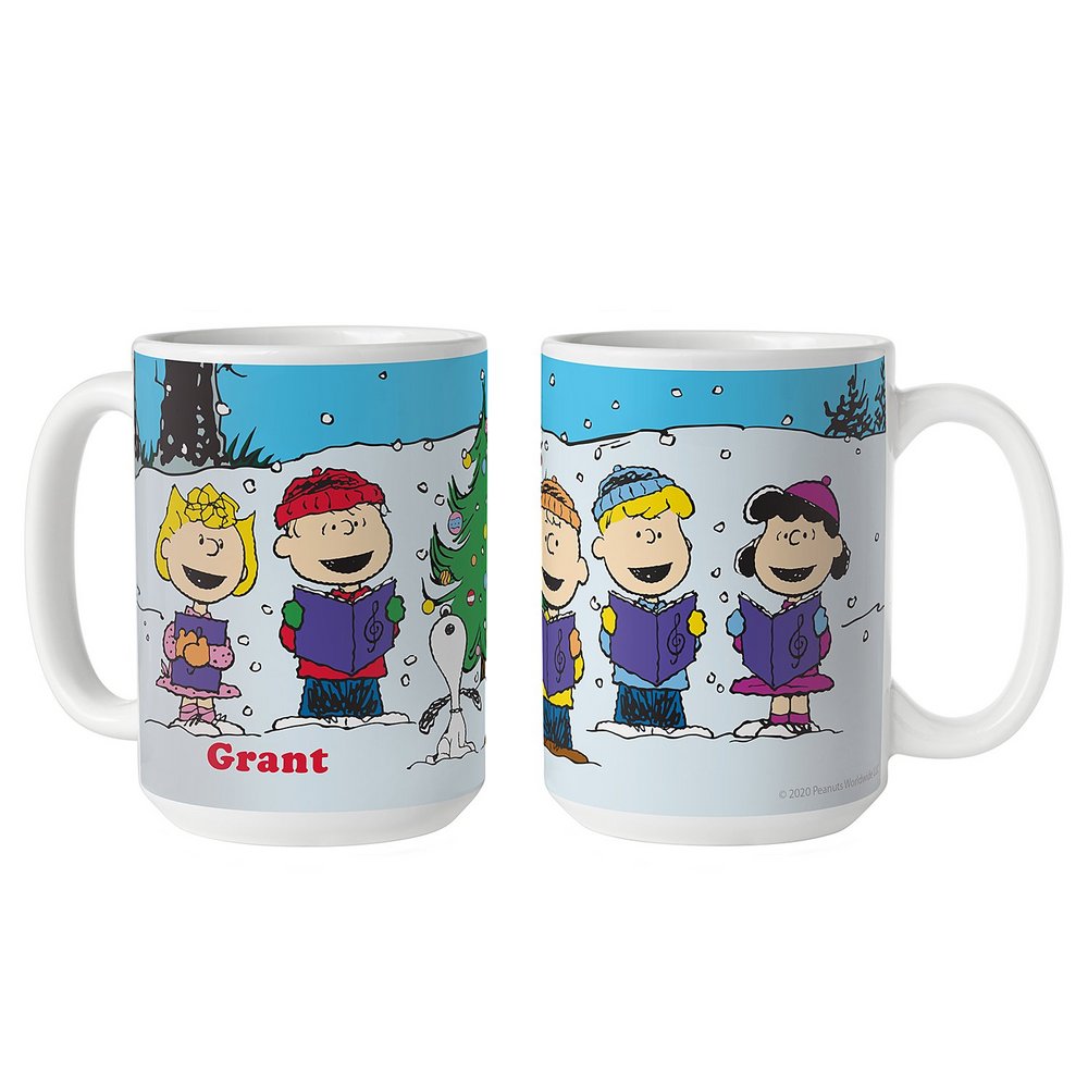 PEANUTS® Christmas Caroling Mug-15oz