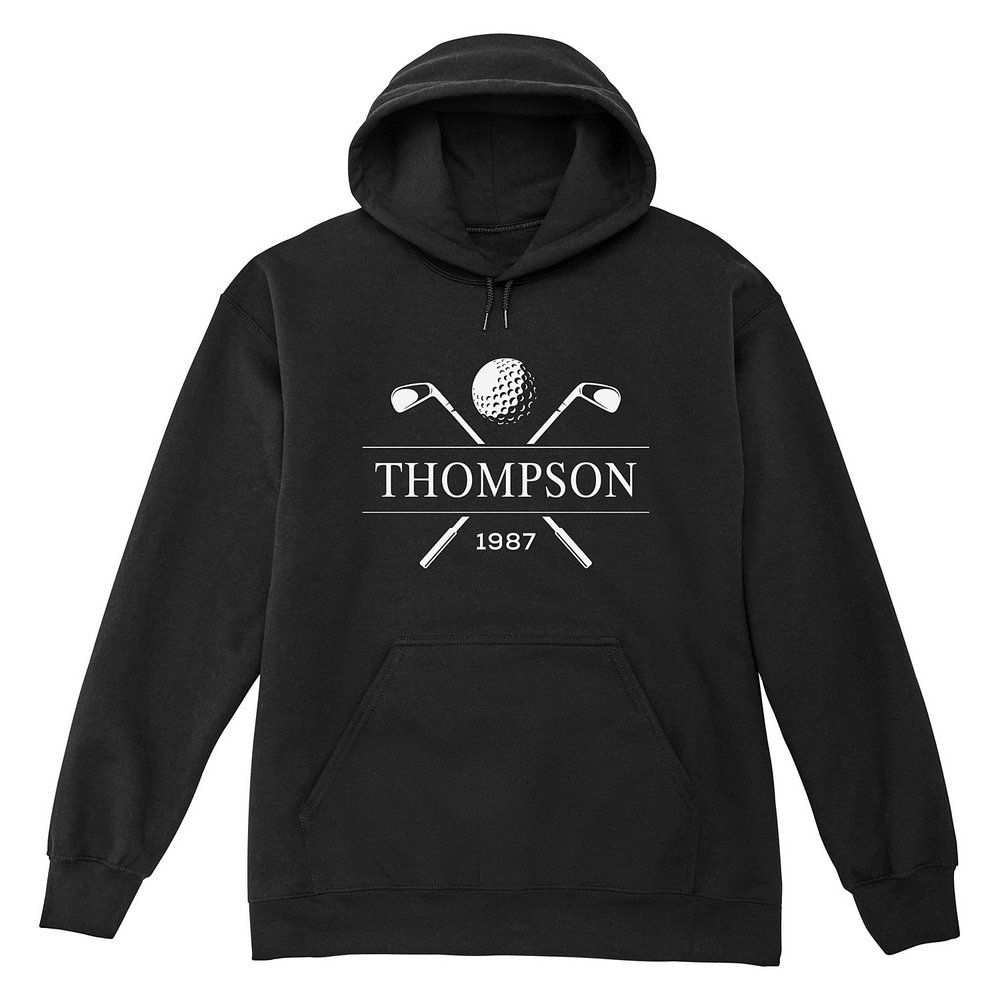 Golf Lovers Sweatshirt - Hooded - Black - XL