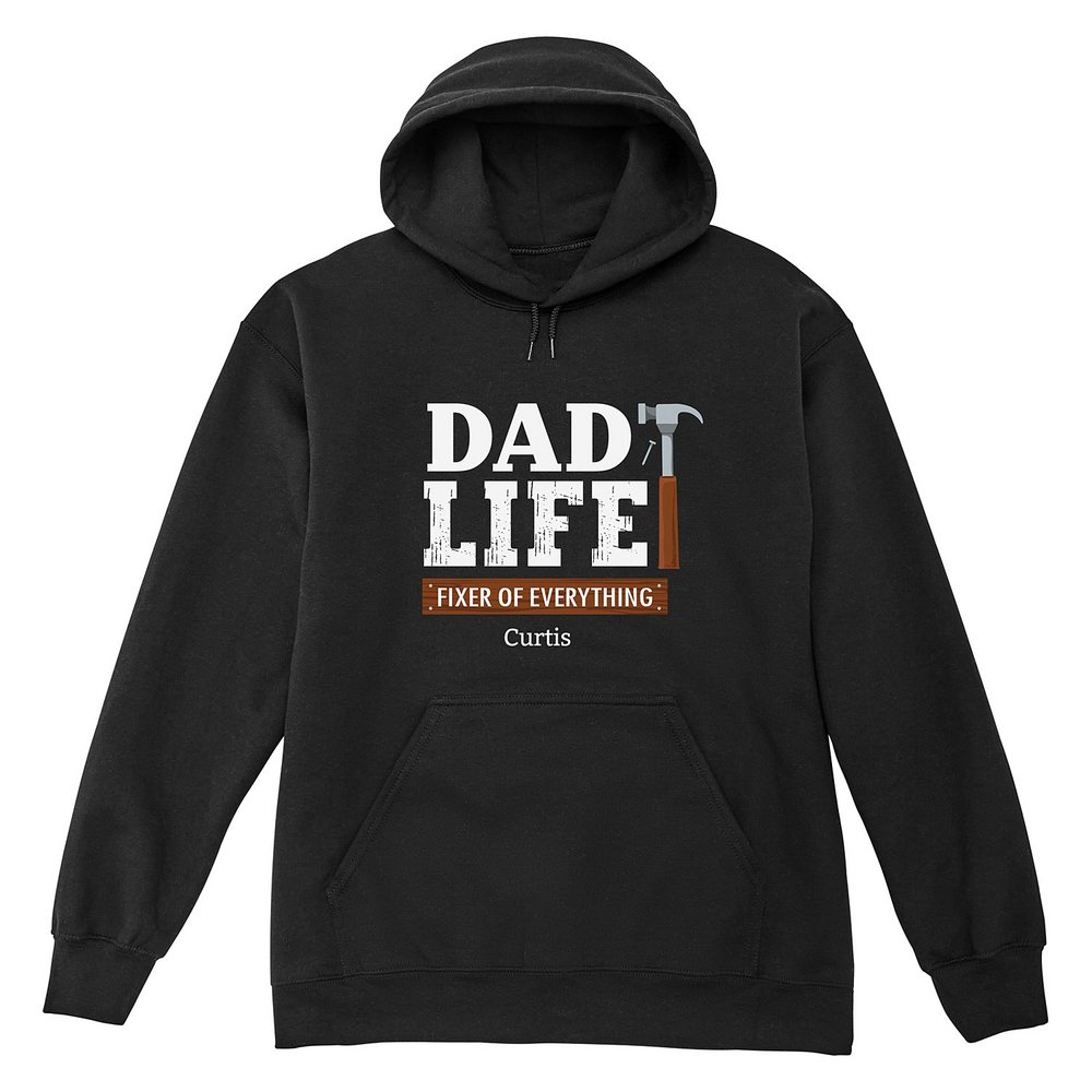 Nailed It Sweatshirt - Hooded - Black - M