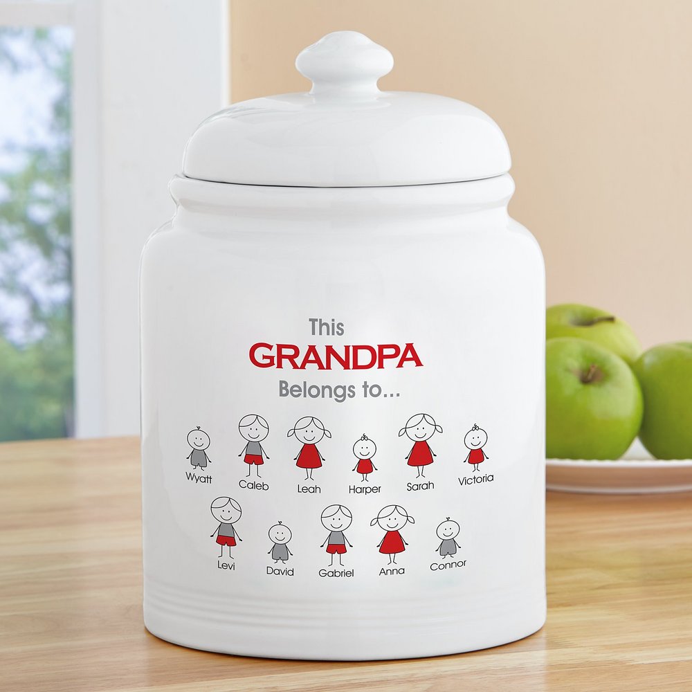 Family Belonging Ceramic Treat Jar