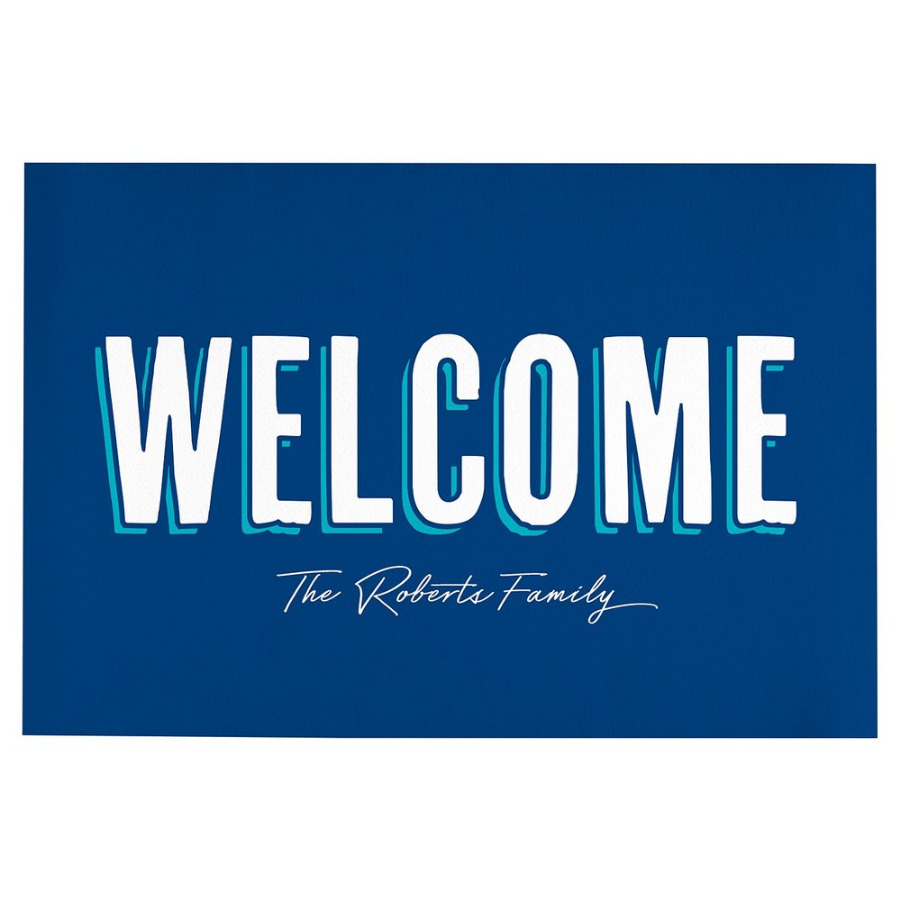 Bold Welcome Doormat - 24x36