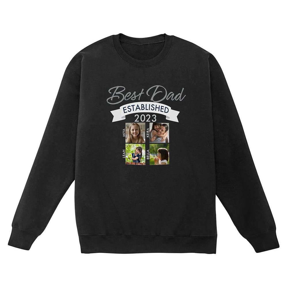 Established Photo Sweatshirt - Crew - Black - 2XL - 4 Photos