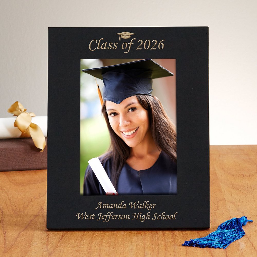 Class of Black Laser Picture Frame