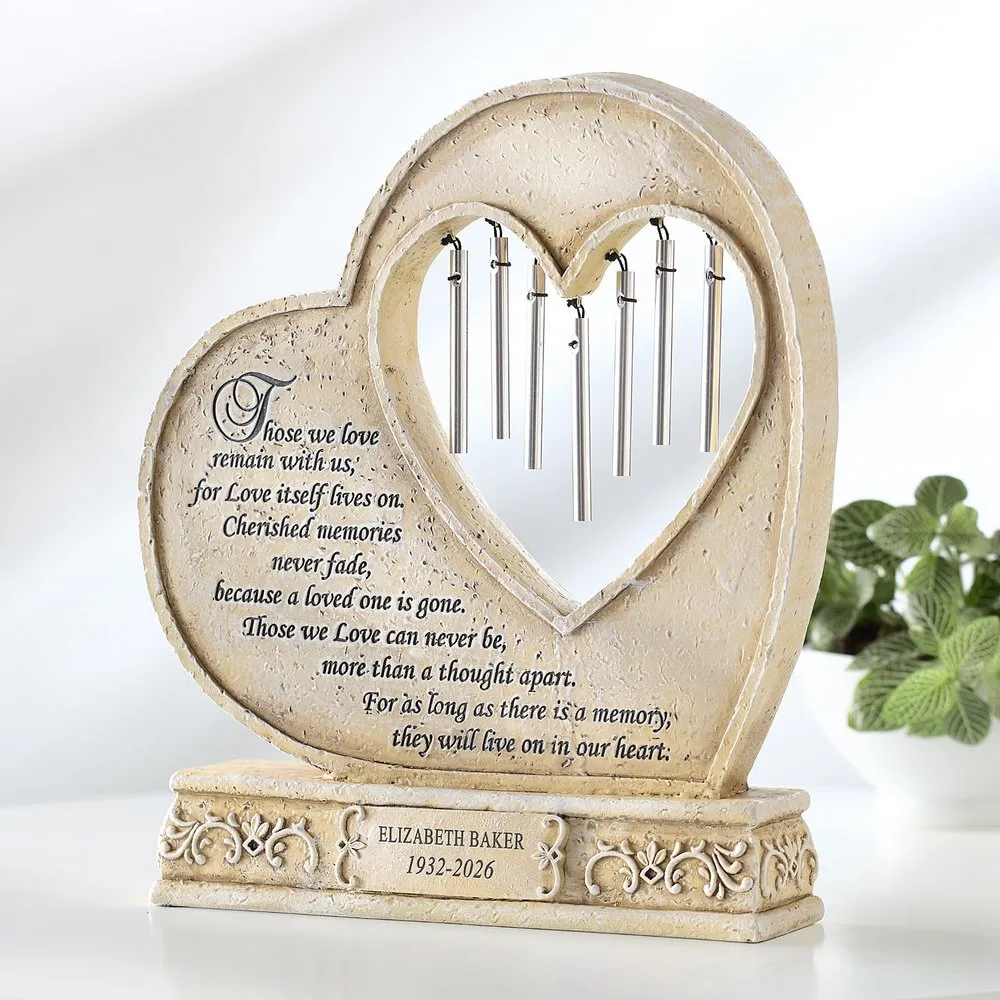 They'll Live On In Our Hearts Memorial Chime