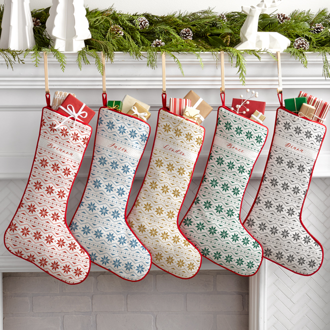 Cozy Sweater Personalized Stockings