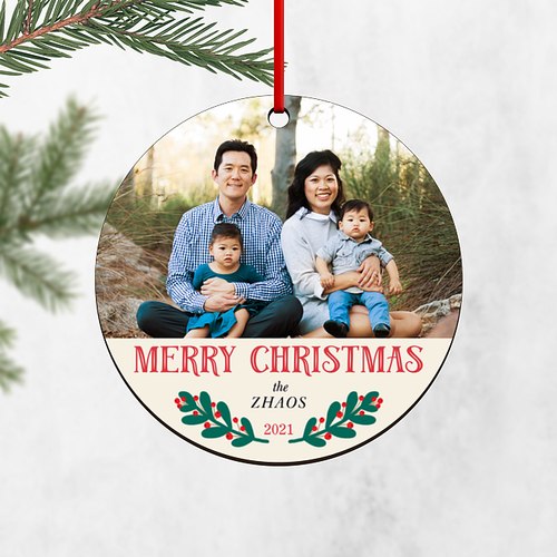 Family Tradition Personalized Ornaments
